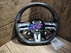 Volant en bois compatible avec Maybach, compatible avec Benz S300 S320 S500 G500 G55 G350 W222 W221 W205 W204 E200 E320, ensemble complet - Product Image 6