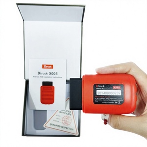 2025 for SHACMAN SINOTRUK DongFeng FAW WEICHAI X Truck X005 Intelligent Diagnosis ECU Quick Flashing <b>Diagnostic</b> <b>Tool</b> Red 12V - Product Image 1