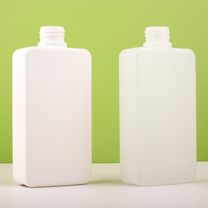 Ư<span class=keywords><strong>a</strong></span> Thích Tóc Sản Phẩm Sang Trọng 250Ml 350Ml Vuông HDPE Chăm sóc Da Mỹ Phẩm Bao Bì <span class=keywords><strong>Container</strong></span> Nhự<span class=keywords><strong>a</strong></span> Chai Dầu Gội Đầu Với Dispenser - Product Image 6