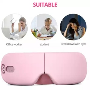 Masseur oculaire électronique à vibrations, conception OEM, appareil de massage des yeux sonique EMS - Product Image 4