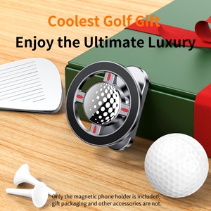 Soporte de teléfono magnético de golf original Accesorio de carrito de golf Soporte delgado para teléfono inteligente-Tienda y acceso Celular-Imán ultra fuerte - Product Image 4