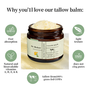 Pure Handmade Whipped Beef Tallow Balm Organic Body <strong>Butter</strong> Nourishing Face &amp; Body Cream - Product Image 3