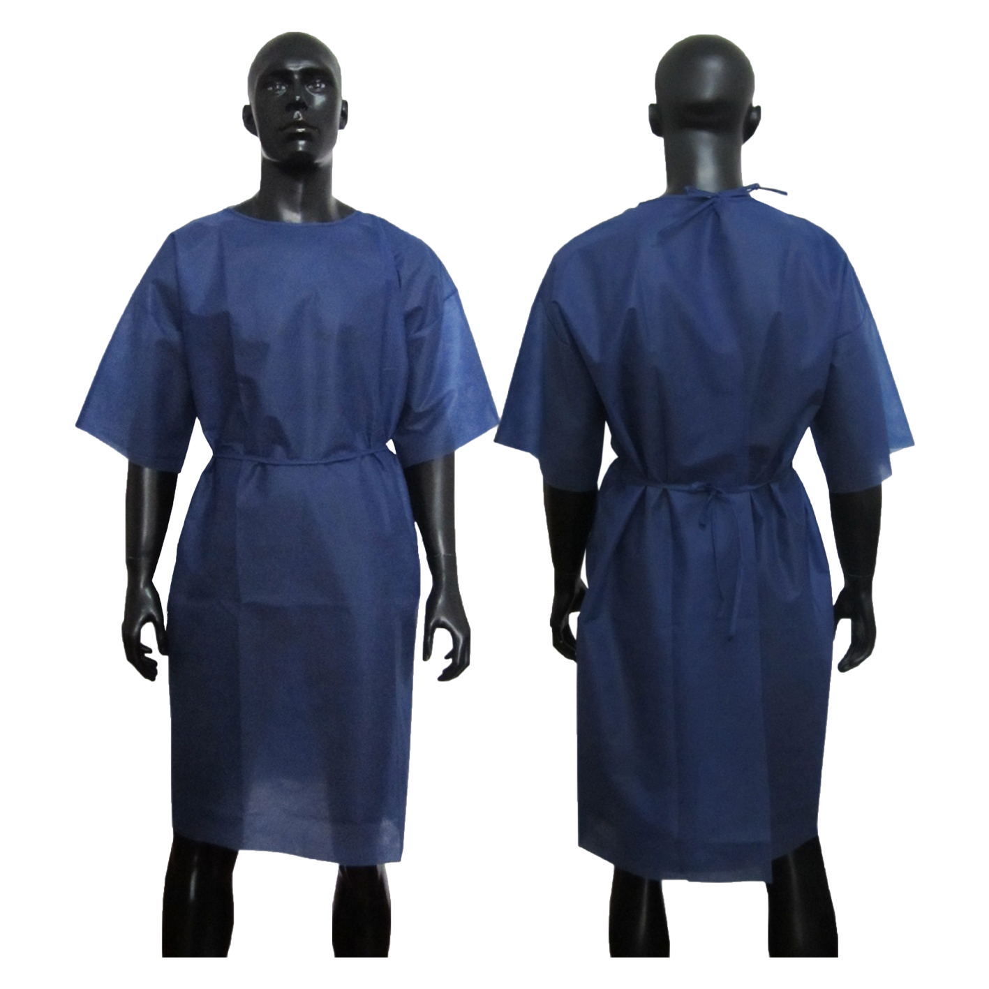Халат для пациентов одноразовая Мужская Больничная Униформа Водонепроницаемая оптовая продажа больничных нарядов для пациентов