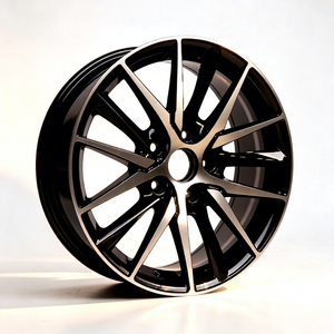 Cerchi in Alluminio Nero <span class=keywords><strong>5</strong></span>*139.7 a Razze Multiple 17x7 18x8 19x8 per Auto Passeggeri 5x114.3 5x100 15-24 Pollici ET 40 43 <span class=keywords><strong>50</strong></span> per Nissan/Honda - Product Image 1