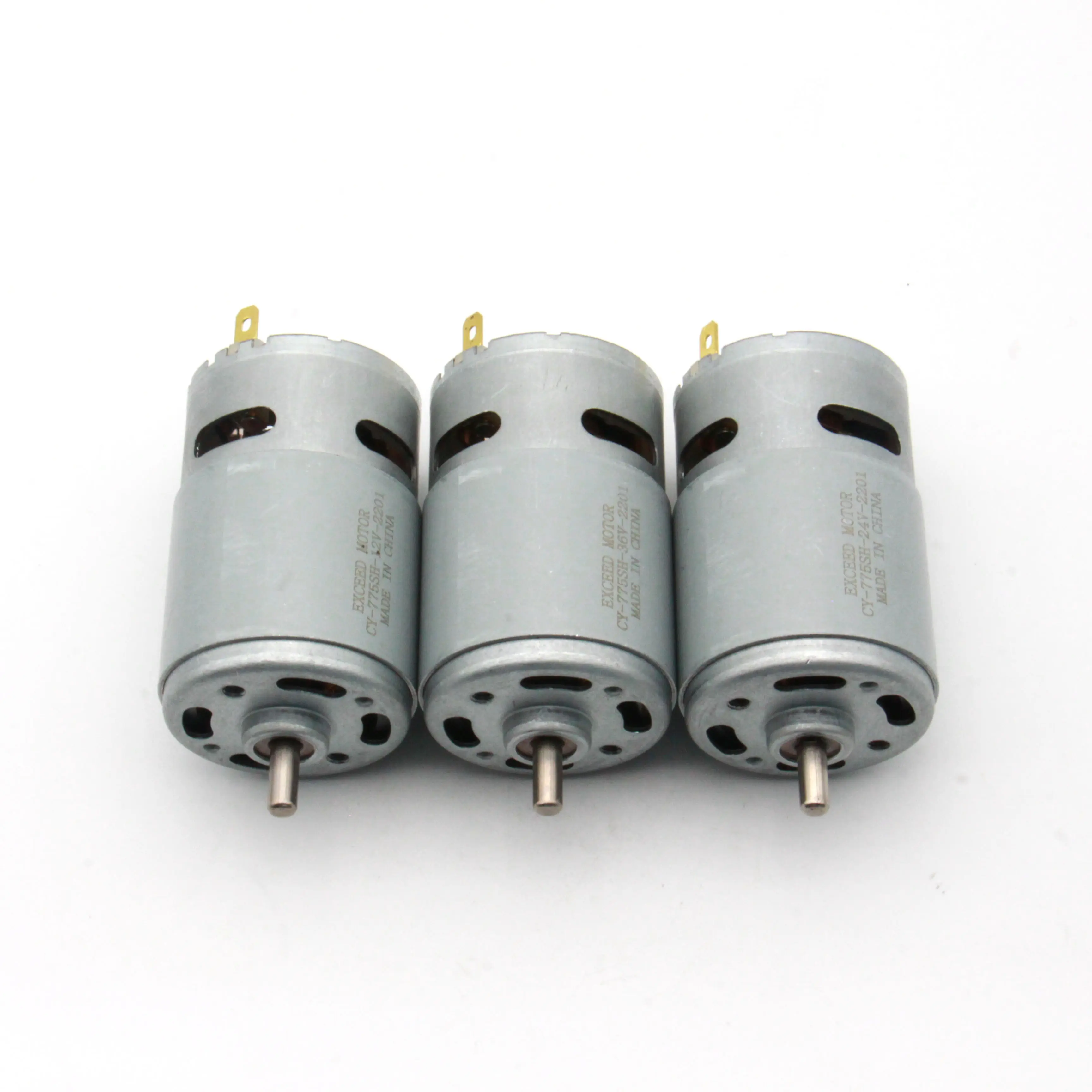 China Fabriek Levering 775 Dc Motor Micro Johnson 775 12V 24V Permanente Magneet Elektrische Waterpomp Motor