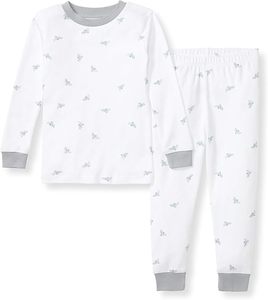 Set Pigiama in Cotone Biologico per Neonati Maschi con Logo Personalizzato, 2 Pezzi: Maglietta a Maniche Lunghe e Pantaloni - Product Image 6
