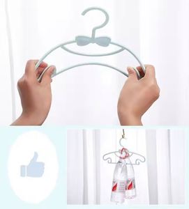 Modern Cute Single Tier Children's PP Hanger for Clothing Store Baby Clothes <b>Rack</b> Hook Trousers Travel Organizer <b>Wardrobe</b> - Product Image 3