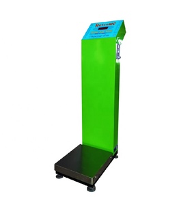 सिक्का संचालित स्वचालित सामान पैकेज वजन पैमाने पर इलेक्ट्रॉनिक वजन मशीन - Product Image 3