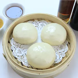 Fideos congelados al por mayor de fábricas chinas rellenos con pasta de frijol baozi