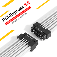 Câble d'alimentation PSU mâle Mini 12+4 broches, adaptateur 600W ATX 3.0, câble GPU 16 broches PCIe 5.0 12VHPWR, gaine modulaire en PVC