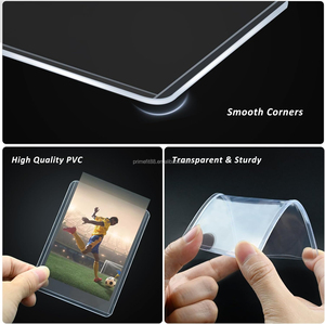 Fundas Protectoras Semirrígidas de PVC Personalizadas Prime Fit P172 para Tarjetas, Cargador Superior 3x4, Transparentes, para Tarjetas Deportivas y de Juego - Product Image 6