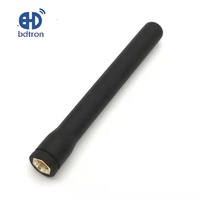 Antenne omnidirectionnelle à tête mâle 4G-LTE/TDD noire, accessoire externe haute fréquence, SMA L = 90 mm