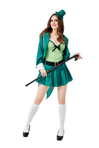 Irish <strong>St</strong> <strong>Patricks</strong> Lucky Leprechaun Fancy Dress Halloween <strong>Outfit</strong> Girl Anime Cosplay Out <strong>Patrick's</strong> <strong>Day</strong> Costume for Woman - Product Image 4