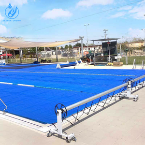 Couverture <span class=keywords><strong>à</strong></span> bulles en PE en forme de <span class=keywords><strong>piscine</strong></span> en PVC personnalisé de haute qualité avec bord de poinçonnage unique pour la conception de piscines thermales pour adultes et enfants - Product Image 6
