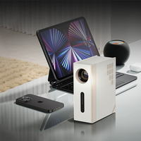 Proyektor Android portabel Mini BL02 lokal AS dengan proyektor TV portabel Mini resolusi maksimal layar cermin pintar Wifi