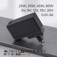 Alimentation médicale ITE 12V 20V 1.25A 1.7A 2A 3A 36W 45W 60W USB PD 3.0 Chargeur rapide Adaptateur secteur AC/DC SMPS