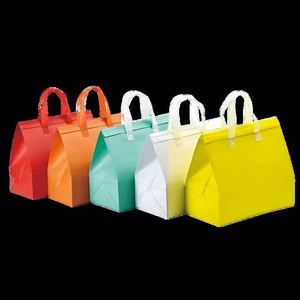Sac isotherme jetable en non-tissé avec motif lettre, en aluminium, pour la restauration rapide, les plats à emporter et les boissons – Vente en gros - Product Image 2