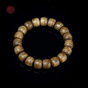 Pulsera Prestige Agarwood Lu Thong con Cuentas Redondas de 12 mm, Edición Especial, Joyería Espiritual de Madera de Oud Premium - Product Image 2