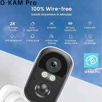 Caméra réseau extérieure 3MP, application Tuya, faible consommation d'énergie, design solaire étanche, batterie rechargeable interne, carte mémoire, CMOS