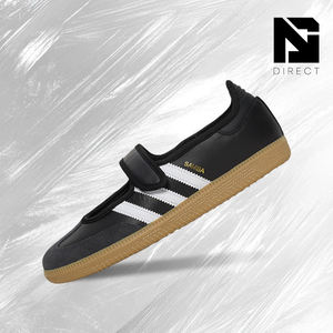 Adidas Wmns Samba Jane 'black White Gum' Chaussures tendance pour filles, baskets décontractées de créateur pour femmes - Product Image 1