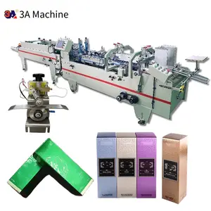 CQT580-UV Automatic high speed folder gluing machine folder gluer machine spare parts automatic paper folder machine