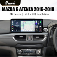 Autoradio Android 14 Penhui pour Mazda 6 Antenza 2016-2018, conduite à droite, 16+512 Go, son cristallin, écran 12,3 pouces, DSP