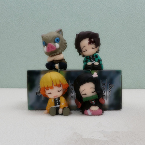Figurine Anime 5CM Série Dormeurs Démon Kimetsu Kamado <span class=keywords><strong>Nezuko</strong></span> Tanjirou Boîte Mystère Surprise Jouet Gachapon Boîte Œuf Prizes Jouets - Product Image 1