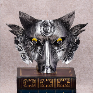 <span class=keywords><strong>Nouveau</strong></span> populaire Animal <span class=keywords><strong>loup</strong></span>-<span class=keywords><strong>garou</strong></span> habiller masque fantaisie Costume Halloween masque d'horreur - Product Image 2