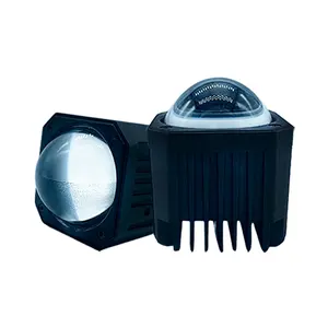 Penjualan Pabrik Lampu Sorot Lampu Depan Sepeda Motor LED Proyektor HD Lensa Bifocal Laser Terintegrasi Kualitas Tinggi Retro Ditingkatkan