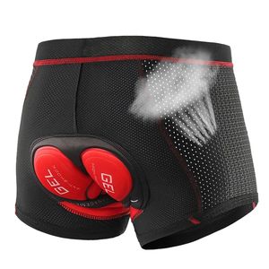 YOUME Short de cyclisme en silicone respirant pour homme, coussinet en gel antichoc pour vtt et vélo de route, <span class=keywords><strong>sous</strong></span>-vêtements confortables - Product Image 1