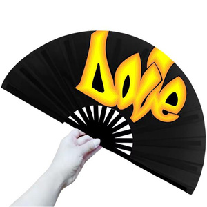Nuevo Abanico <span class=keywords><strong>de</strong></span> Bambú Personalizado con Impresión, Abanico Tradicional <span class=keywords><strong>de</strong></span> Música, Abanico <span class=keywords><strong>de</strong></span> <span class=keywords><strong>Mano</strong></span> con Diseño Sublimado, Abanico Promocional para Festivales - Product Image 6