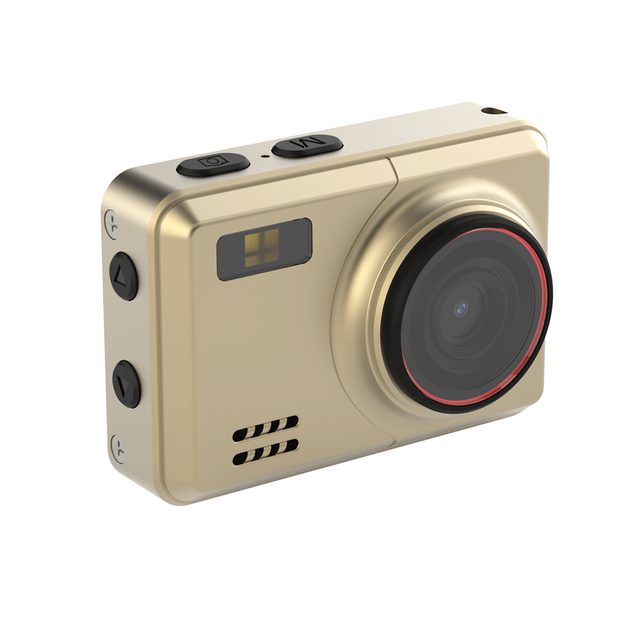 DC23M Metal Material Mini Camera with 2MP CMOS Sensor MicroSD Support 1080P Video Button Shape Digitales Cameras