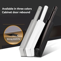 Système d'ouverture par pression pour armoire de cuisine moderne, ferme-porte magnétique dissimulé, amortisseur de porte coulissante, matériau ABS, installation facile