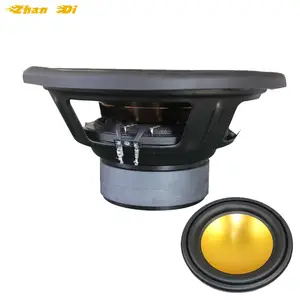 Nhà Máy Trực Tiếp 12-Inch Nam Châm Đôi Loa Siêu Trầm Loa ZD Âm Thanh Xe Hơi Woofer Với 500W Điện DC 12V Nhôm Hình Nón