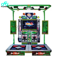 Machine d'arcade Dance Dance Revolution à monnayeur, directement de l'usine, garantie 12 mois, pour parcs d'attractions intérieurs, version anglaise