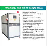 Système de refroidissement d'eau industriel à recirculation 15HP avec pompe, contrôle précis de la température, 380V, 850kg, pour machine de moulage par injection