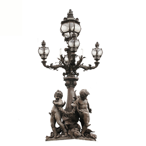 <span class=keywords><strong>Lampadaire</strong></span> en fer pour décoration de rue au design moderne lampadaires en <span class=keywords><strong>fonte</strong></span> de jardin d'extérieur NTILP-007R - Product Image 1