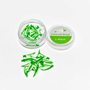4 tailles compatibles <span class=keywords><strong>Garrison</strong></span>, 40 pièces par boîte, cale composite dentaire - Product Image 4