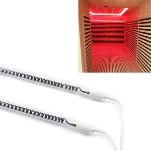Elemento calefactor de fibra de carbono con luces solares que emiten calor <span class=keywords><strong>Calentador</strong></span> de sauna infrarrojo de espectro completo - Product Image 1