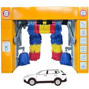 Automatic robotic car wash machine with dryer washing machine high pressure