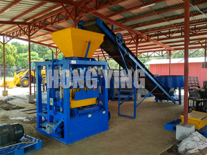 เครื่องผลิตบล็อกอัตโนมัติคอนกรีตกลวงประสานกับอาคาร - Product Image 4