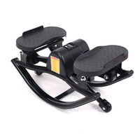 Mini stepper avec bandes de résistance, pédalier réglable pour la maison et le bureau