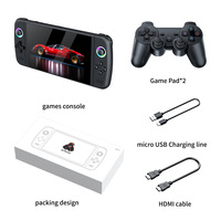 Console de jeu portable Hot M27, écran RGB 7 pouces, jeux rétro classiques de l'enfance, boîte de jeu avec joystick pour enfants, cadeau pour enfants