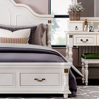 Ensemble de meubles de chambre à coucher en bois moderne de luxe Sunrise avec un design écologique et des fonctions de rangement, pour usage hôtelier