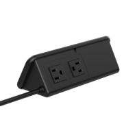 Multiprise intelligente PD GaN avec charge rapide 65W Type-C et prises USB-A 30W et AC