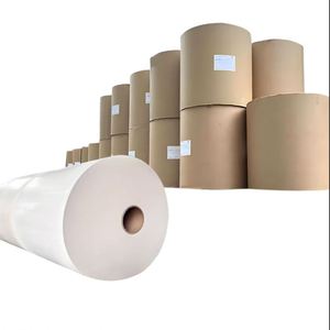 Papel Térmico Jumbo en Rollo de 870 mm x 7000 m, 48, 50, 55, 60, 65, 70, 75 g/m², Impermeable, 100% Pulpa de Madera, Papel para Cajas Registradoras - Product Image 1