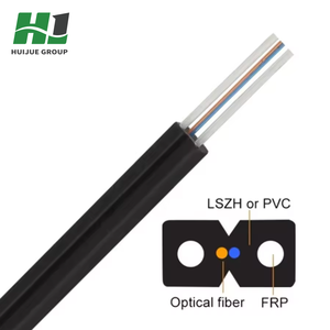 <span class=keywords><strong>Cable</strong></span> de <span class=keywords><strong>Fibra</strong></span> Óptica Huijue de 2 Hilos, Multimodo/Monomodo, Certificado CE, Fácil de Desforrar, para FTTH/Cableado de Redes Interiores - Product Image 2