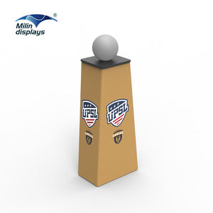 Podium kustom untuk permainan sepak bola permainan sepak bola portabel mudah mengatur Stand tampilan bola untuk kegiatan promosi acara luar ruangan - Product Image 3