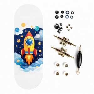 ขายส่งสเก็ตบอร์ดขนาดเล็ก 32 มม. ทำจากไม้เมเปิ้ล ออกแบบเองได้ ของเล่นสำหรับมืออาชีพ - Product Image 1