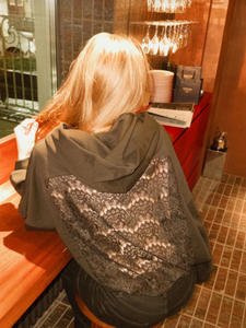 Nouveauté printemps, gilets pour femmes, style vintage, tissés, à fleurs, respirants, teints en uni, à manches longues, dos nu, ajourés - Product Image 2